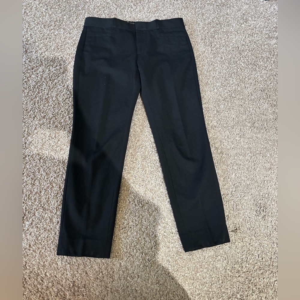 Banana Republic Black Women's Pants Sloan Crop Size 4